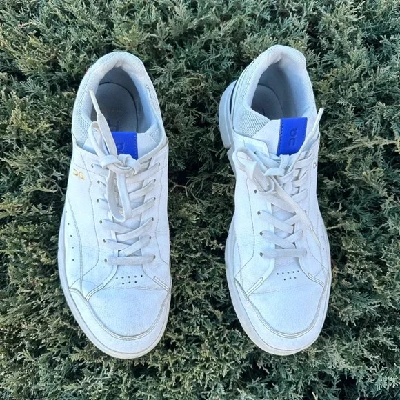 On Cloud The Roger Centre Court Leather Sneakers Men's Size 11 White Shoes - Picture 4 of 14